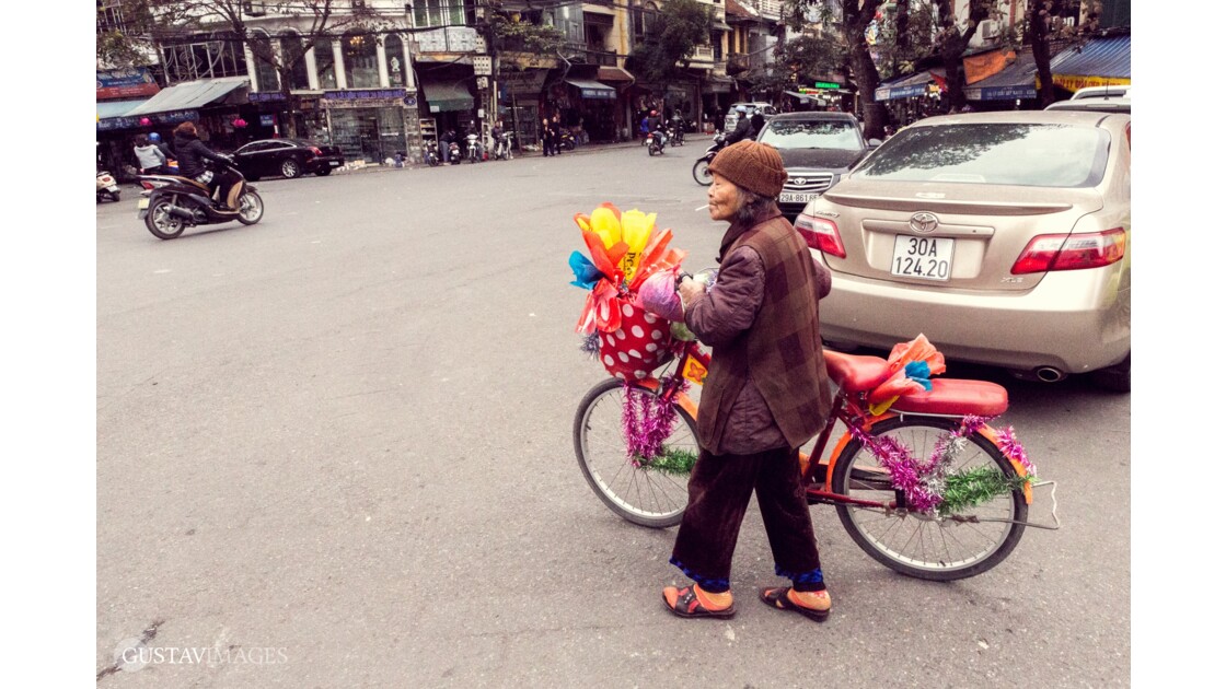 Dans les rues d'Hanoï