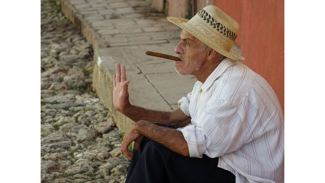 Cuba Trinidad le fumeur de cigare 2