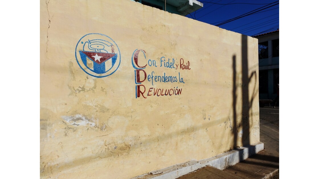 Cuba Trinidad Le mur 