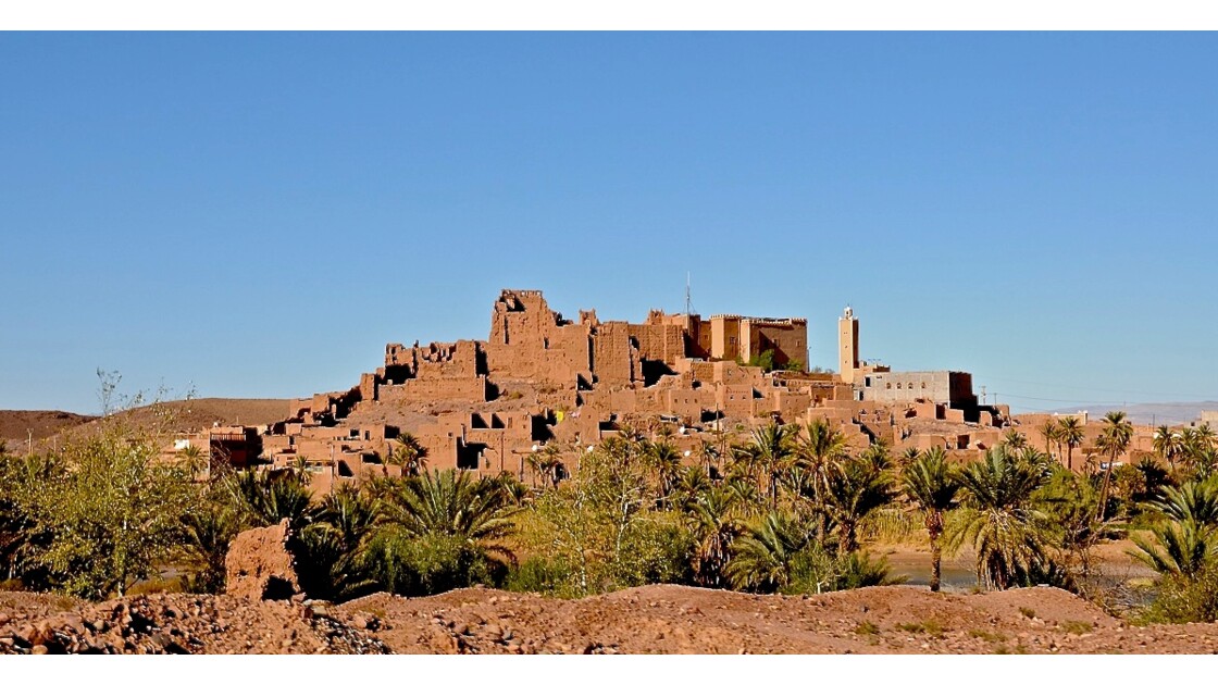 Les villages marocains se fondent dans le paysage