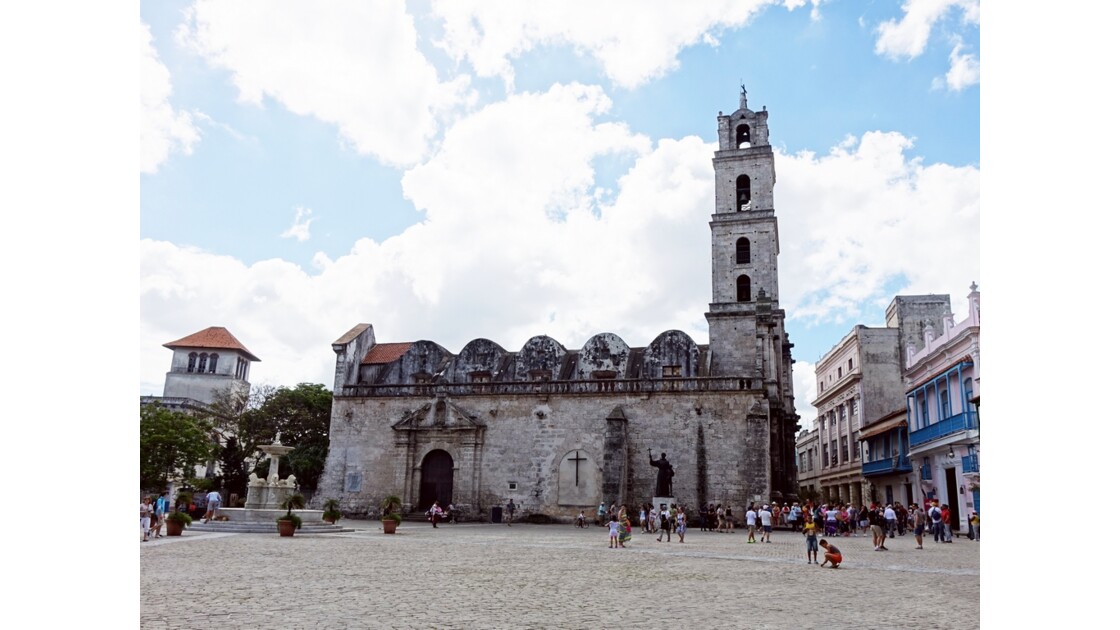Cuba La Havane Iglesia y Monasterio de San Francisco de Asis