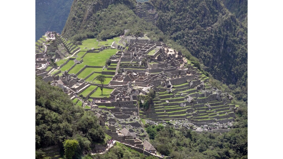 Pérou Machu Picchu vu de la porte du soleil 2