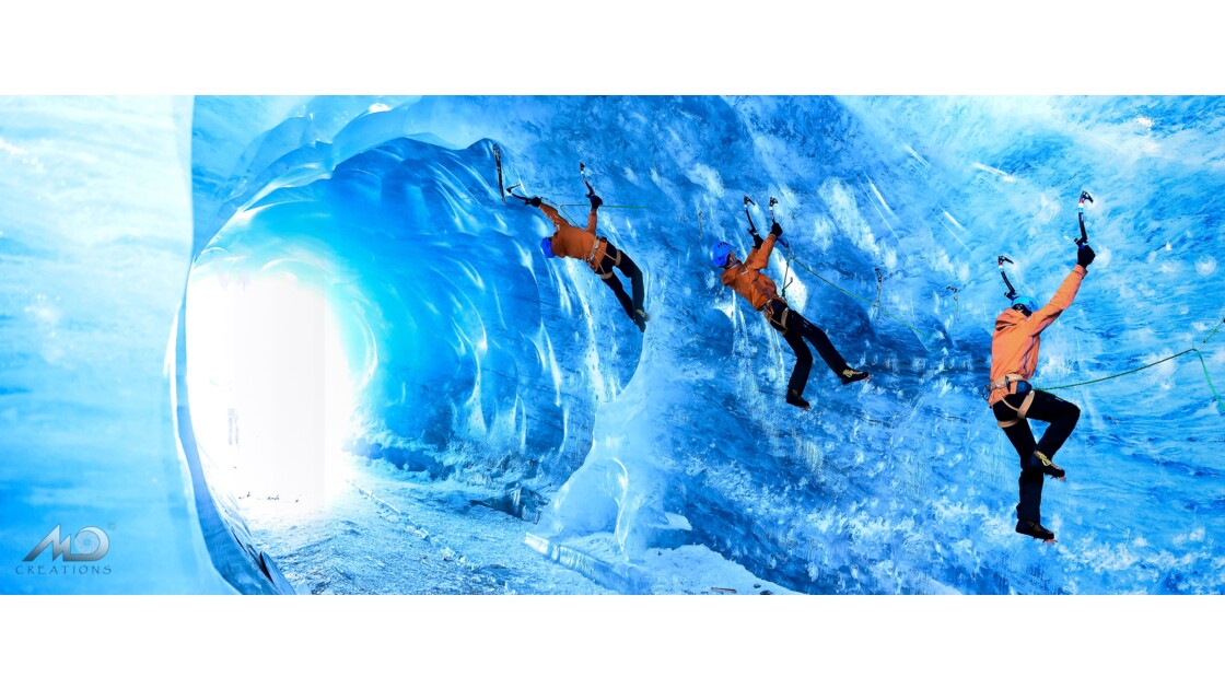 panoramic ice cave