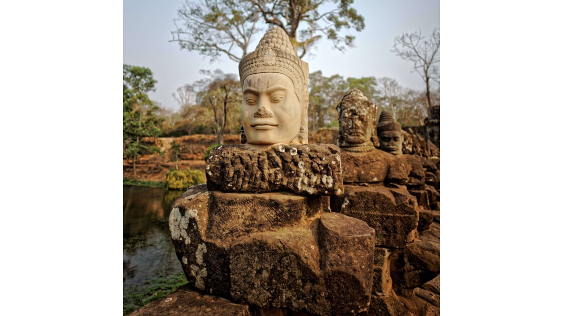 Temple d'Angkor - La porte sud