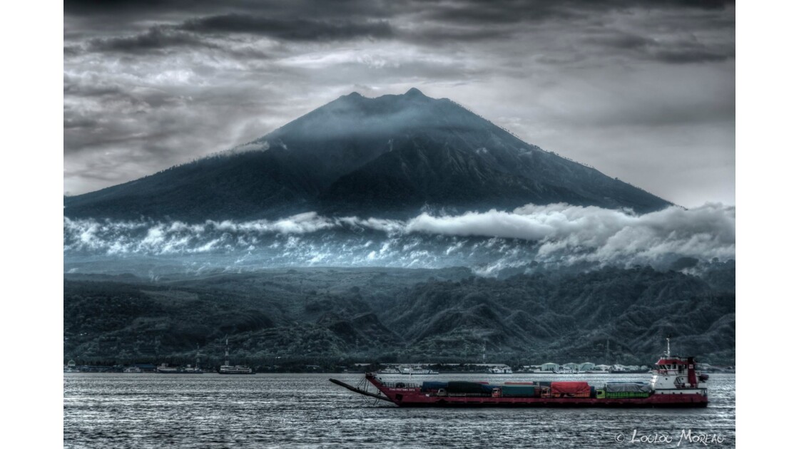 Le volcan Kawah Bulan Sabit  Photo prise lors de ma 