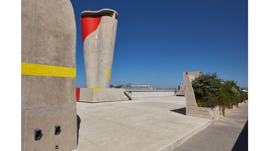 Marseille, la Cité radieuse de le Corbusier