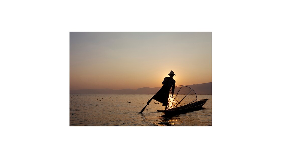 pêcheur sur le lac Inle