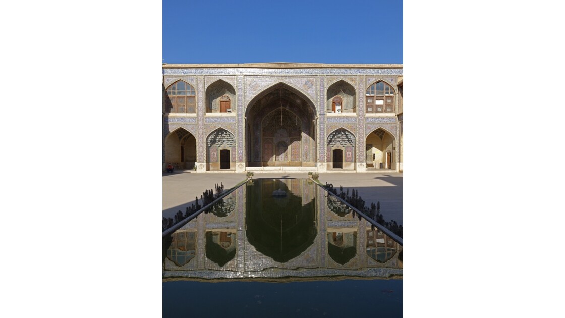Iran Shiraz la mosquée Nasir-ol-Molk Iwan Nord 2