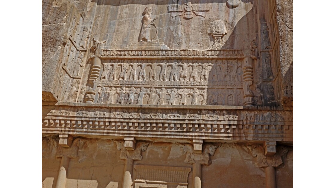 Iran Persépolis tombeau d'Artaxerxès III - 3