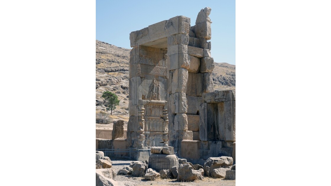 Iran Persépolis Porte de la Salle des 100 colonnes 1