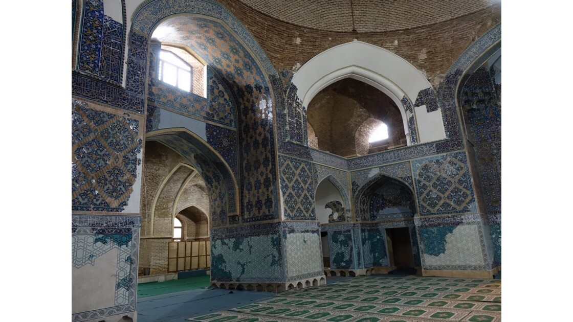 Iran Tabriz Mosquée bleue 
