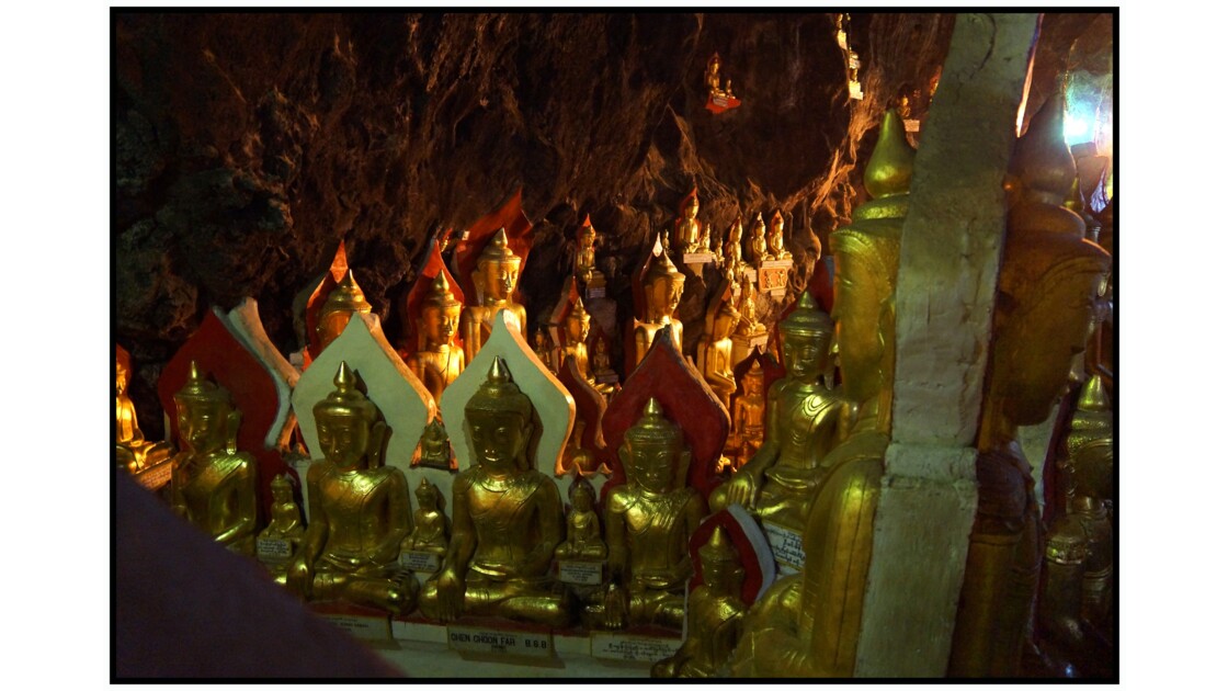 Pindaya - La grotte de Shwe U Min