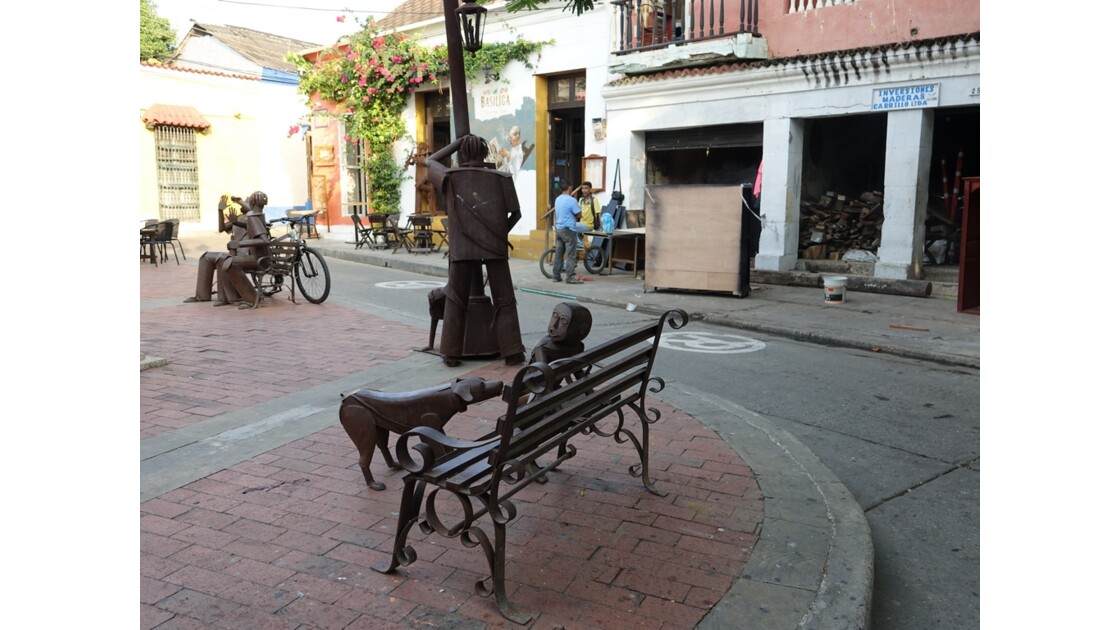 Colombie Cartagena Getsemani Plazuela del Pozo 4