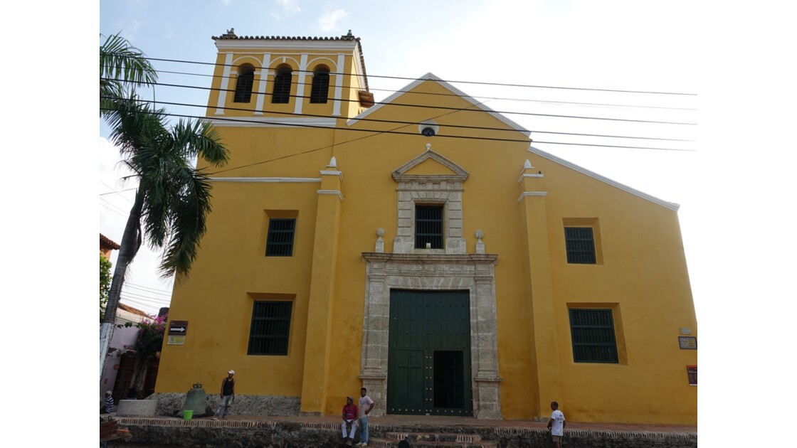 Colombie Cartagena Getsemani Iglesia de la Santisima Trinidad 3