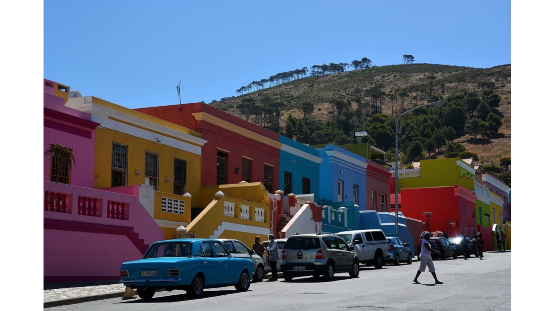 Quartier de Bo Kaap Capetown 