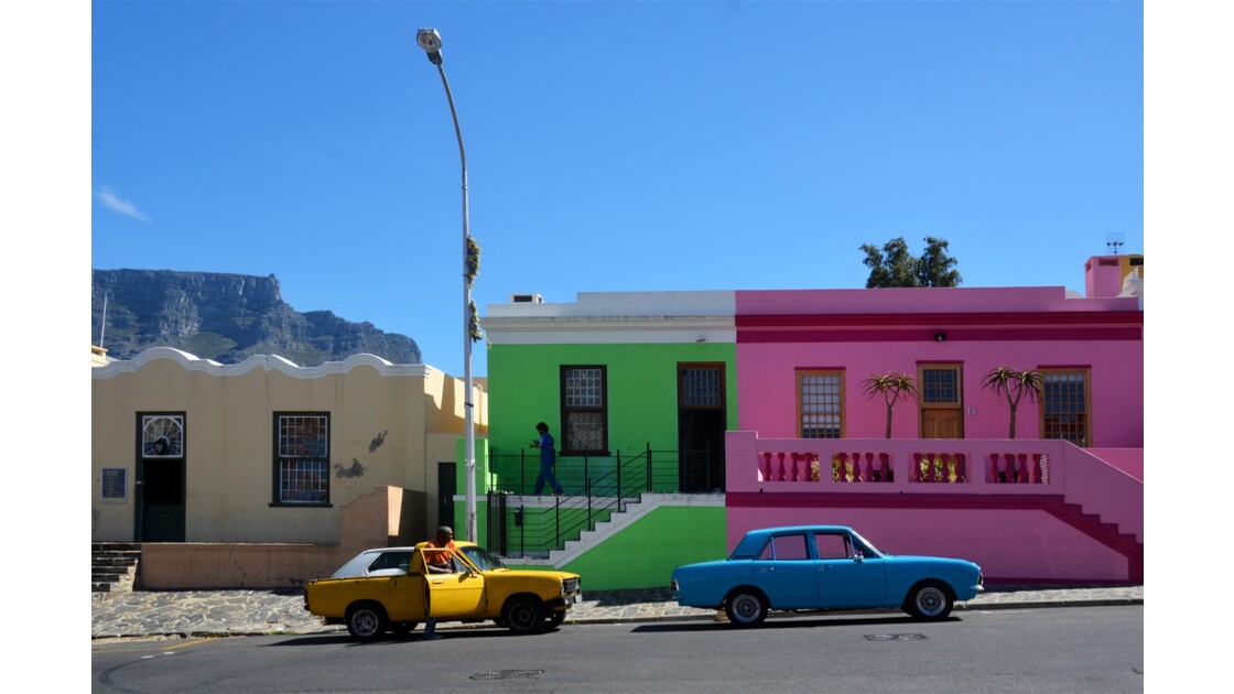 Quartier de Bo Kaap Capetown 