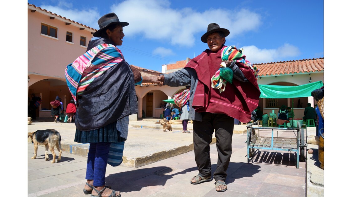 Marché de Tarabuco Bolivie 