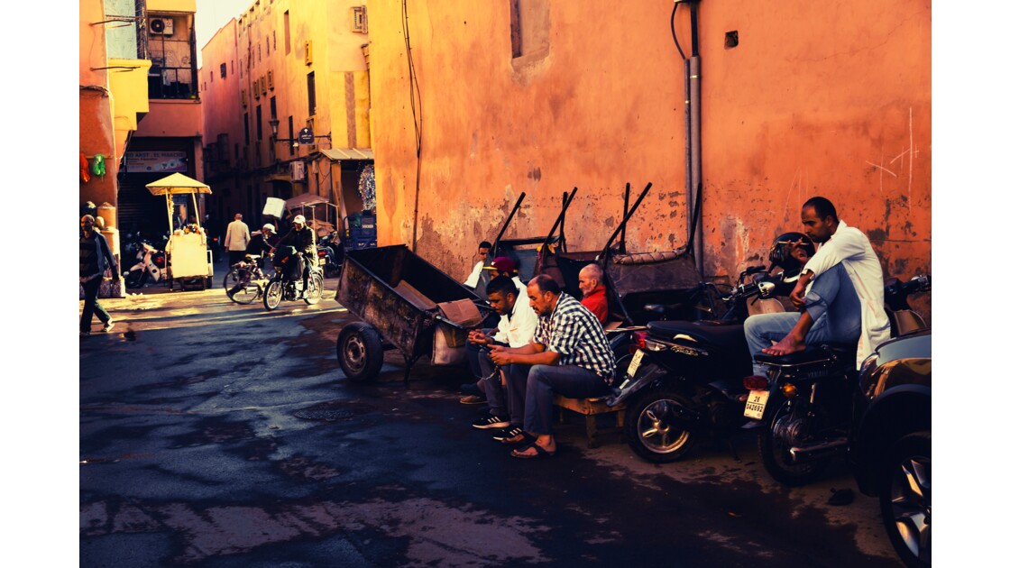 Les rues de Marrakech