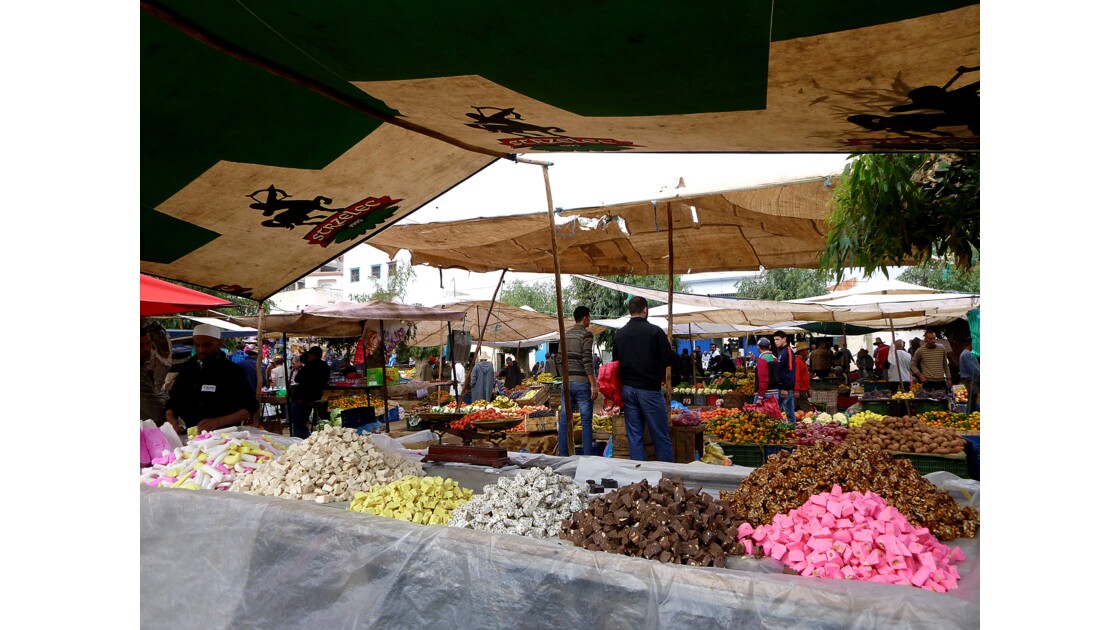 Marché de Oued Laou Maroc