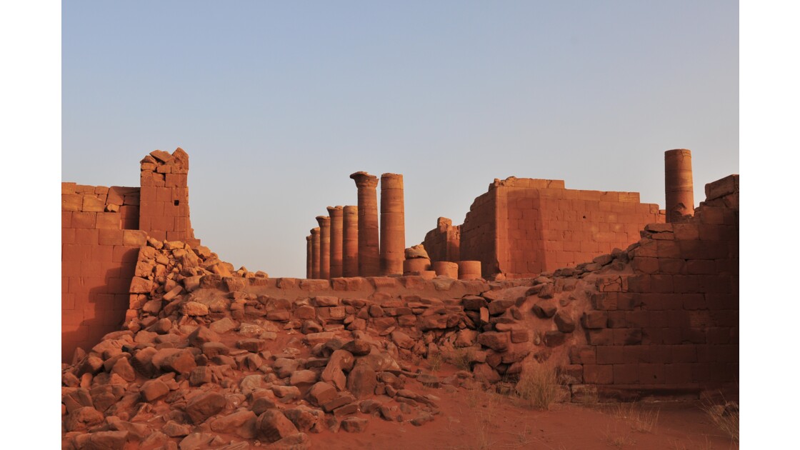 Temple de Soleib, Soudan. 