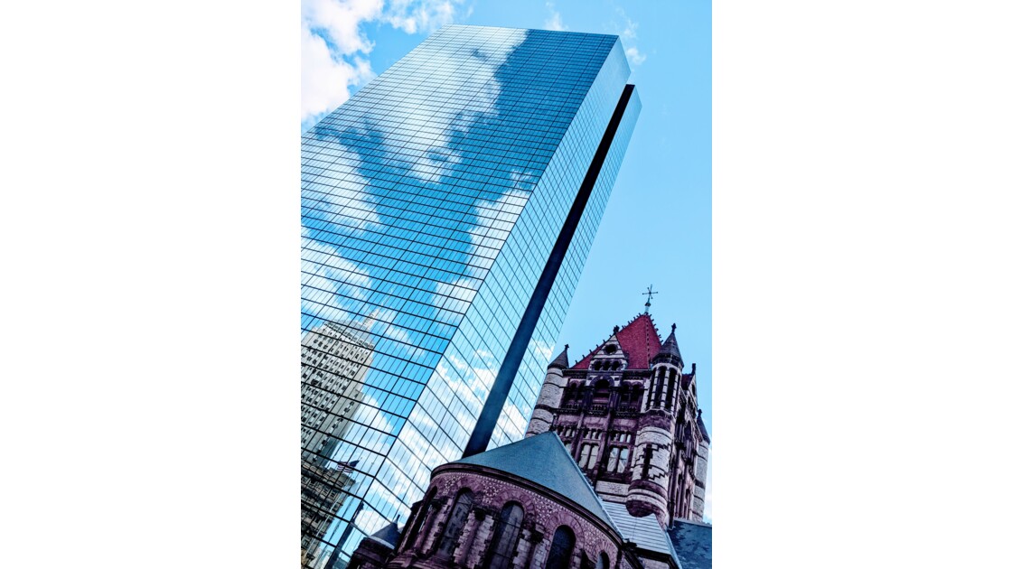 old and new in Boston, MA
