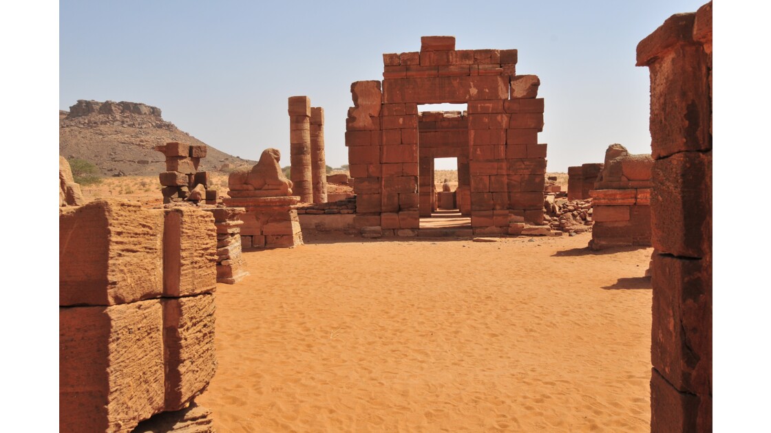 Temple de Soleib, Soudan.