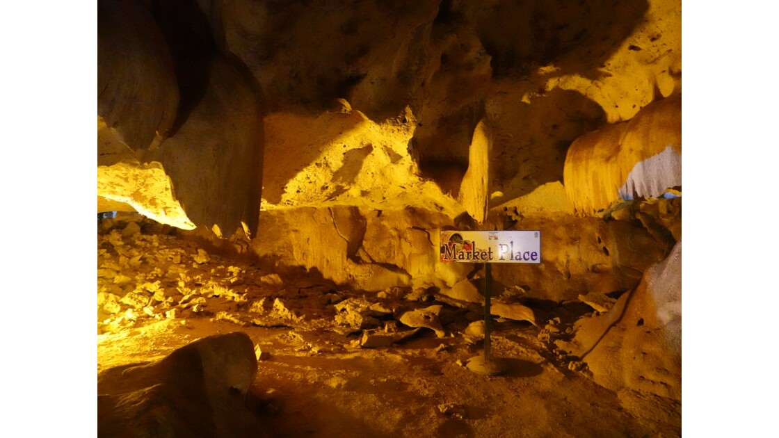 La Jamaïque Green Grottos Caves sortie de secours 