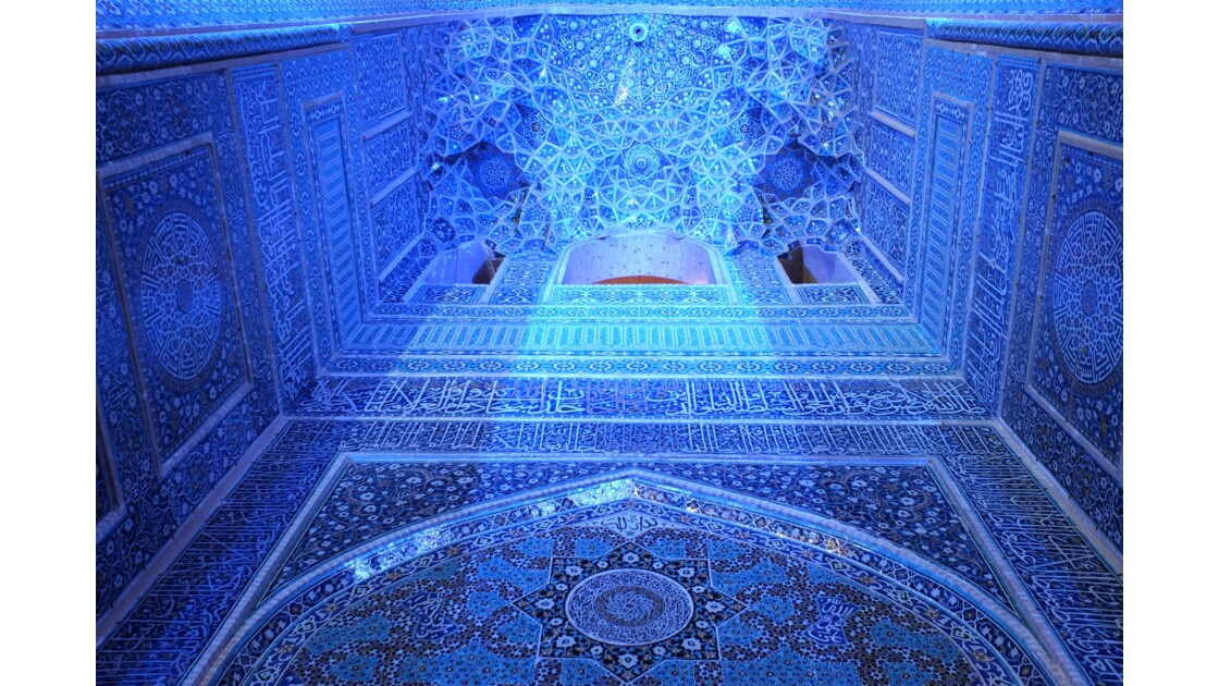 Yazd- Vertige bleu