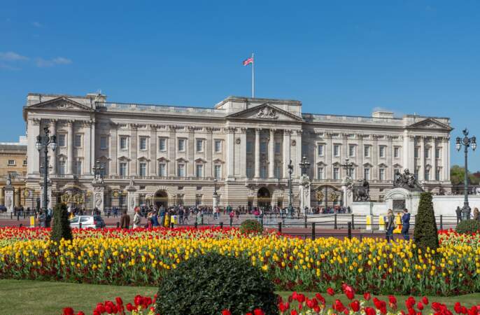 7 - Le palais de Buckingham à Londres, Royaume-Uni 