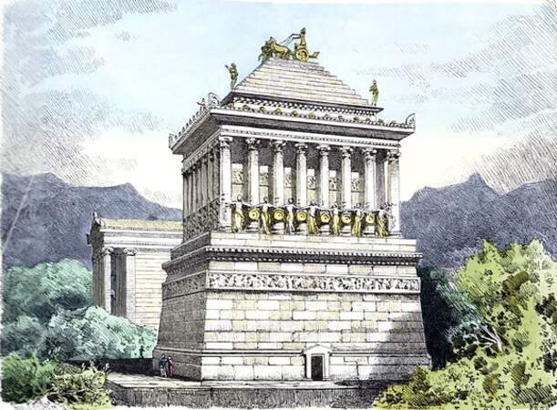 Le tombeau de Mausole à Halicarnasse
