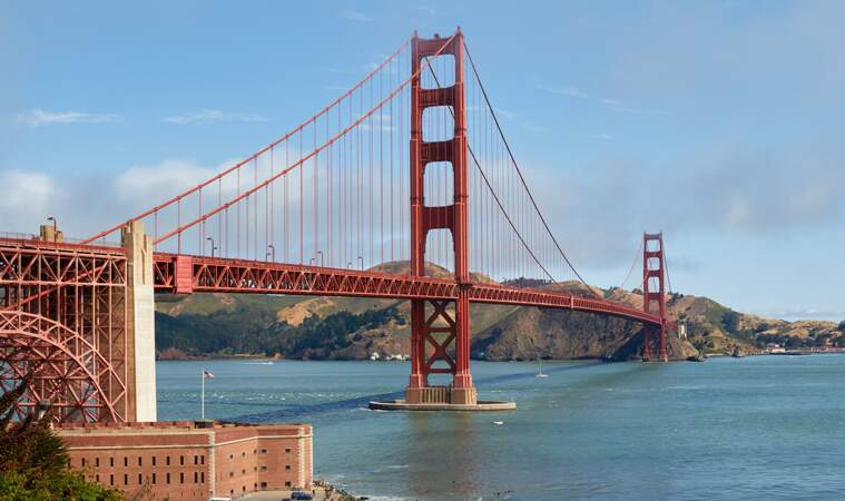 9 - Le pont du Golden Gate à San Francisco, Etats-Unis  