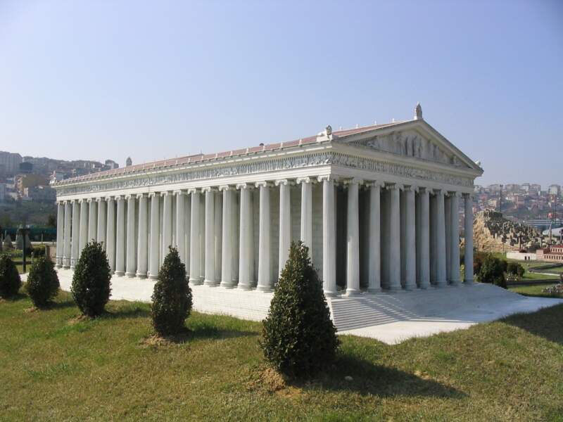 Le temple d'Artémis à Éphèse