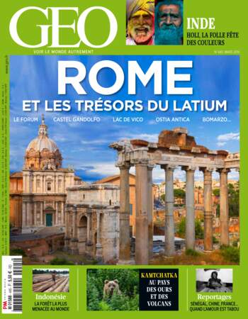 Retrouvez l'intégralité de notre dossier sur Rome et le Latium dans le magazine GEO de mars 2016 (n°445)