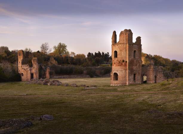 Ruines du cirque de Maxence, près de Rome