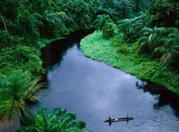 Le fleuve Congo, en République démocratique du Congo (RDC)