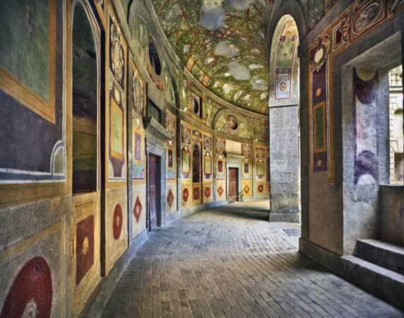 Fresques maniéristes de la villa Farnese de Caprarola