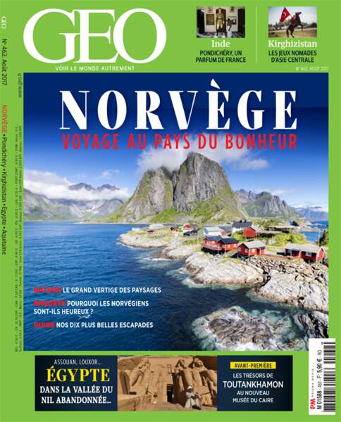 Reportage à découvrir dans le GEO n°462 (août 2017, Norvège)