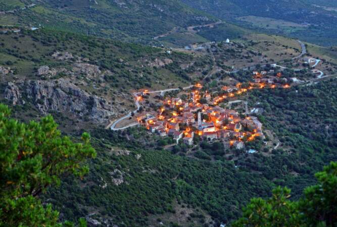 Village de Belgodère, en Haute-Corse