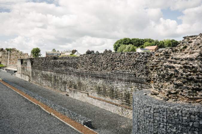 Une muraille romaine au centre-ville