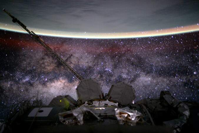 La Voie lactée vue de l'ISS