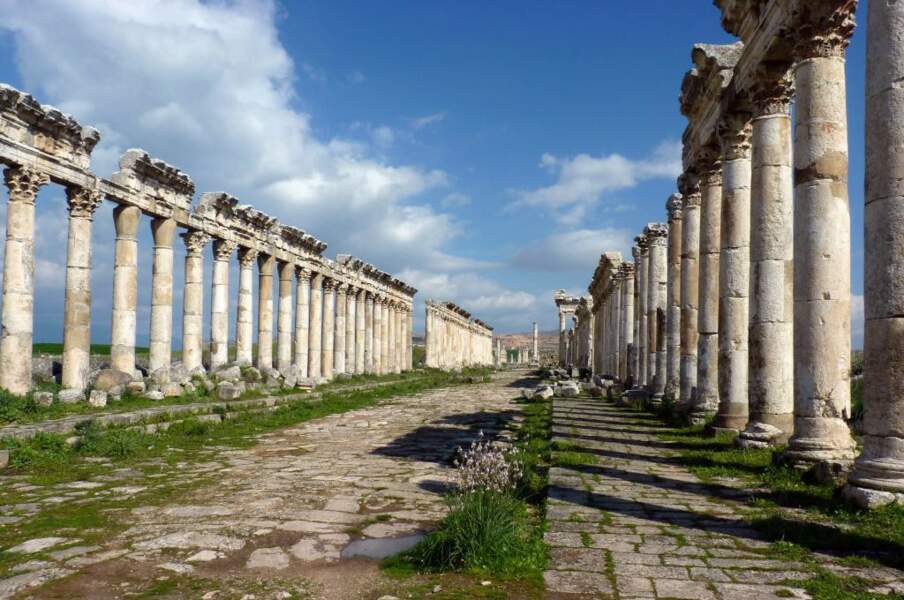 La grande colonnade de Palmyre