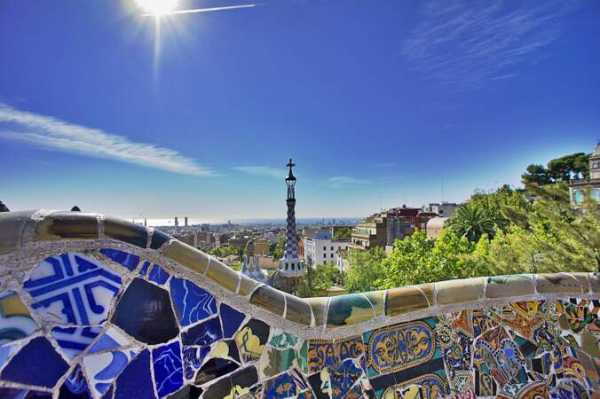 Le parc Güell, la curiosité de Gaudi