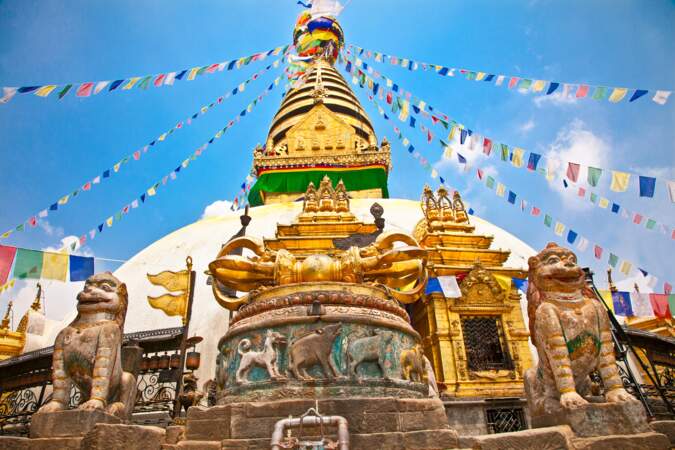 Visiter Swayambhunath, le temple des singes de Katmandou