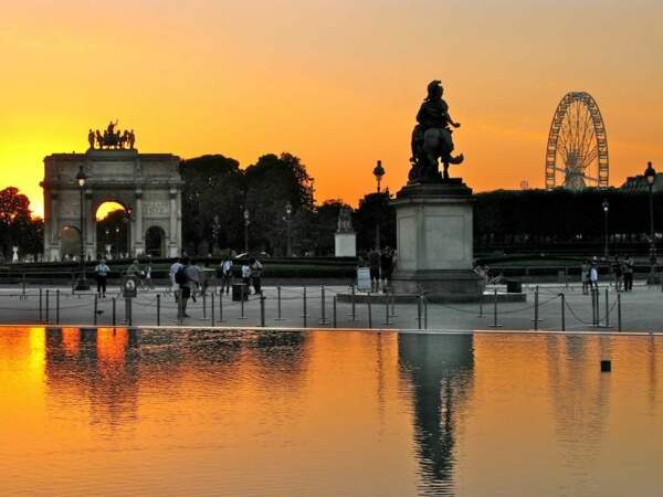 Photo prise au Jardin des Tuileries à Paris par le GEOnaute : izo
