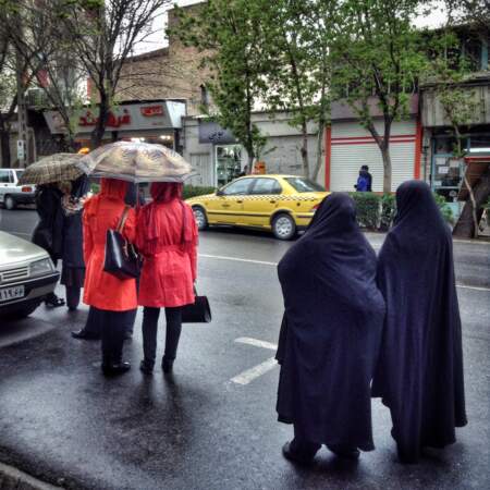 Les parapluies de Tabriz