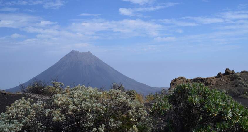Le volcan Pico do Fogo, sur l'île Fogo