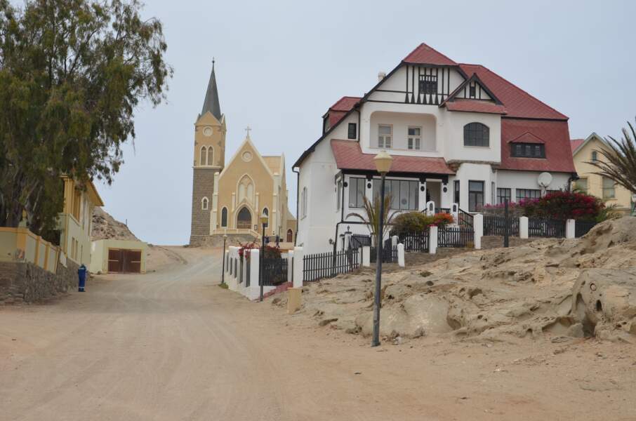 "L’église sur le rocher" de Lüderitz
