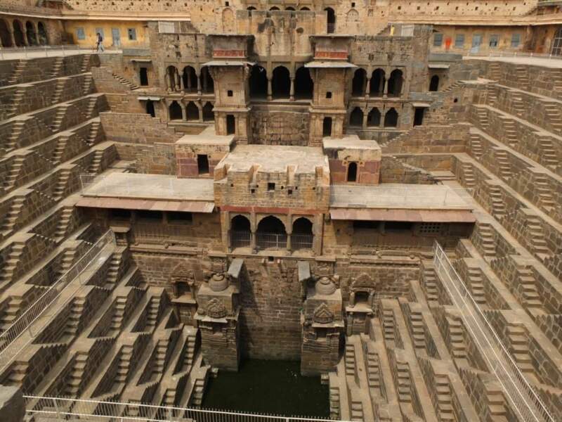Photo prise sur le site de Chand Baori (Rajasthan, Inde) par le GEOnaute : voyaj'heur33000
