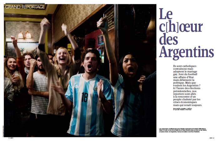 GRAND REPORTAGE :  Le c[h]oeur des Argentins