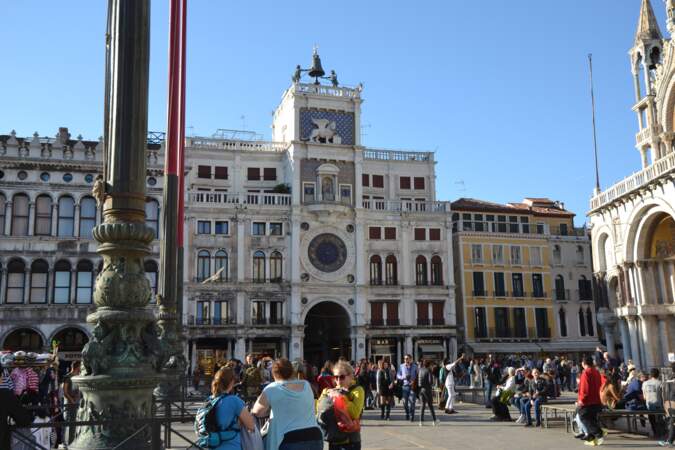 La place Saint-Marc, à Venise